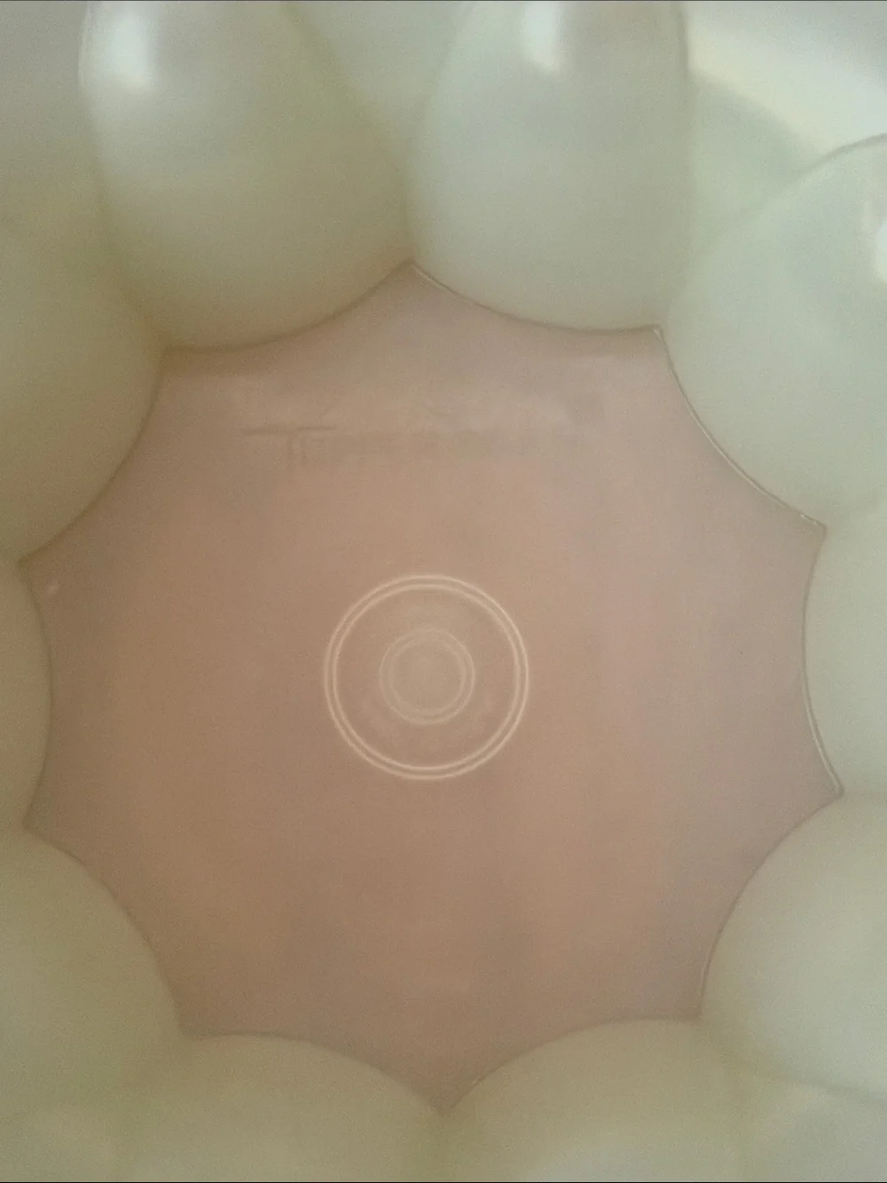Tupperware Light Green Plastic Jello Mold Bowl with Lid